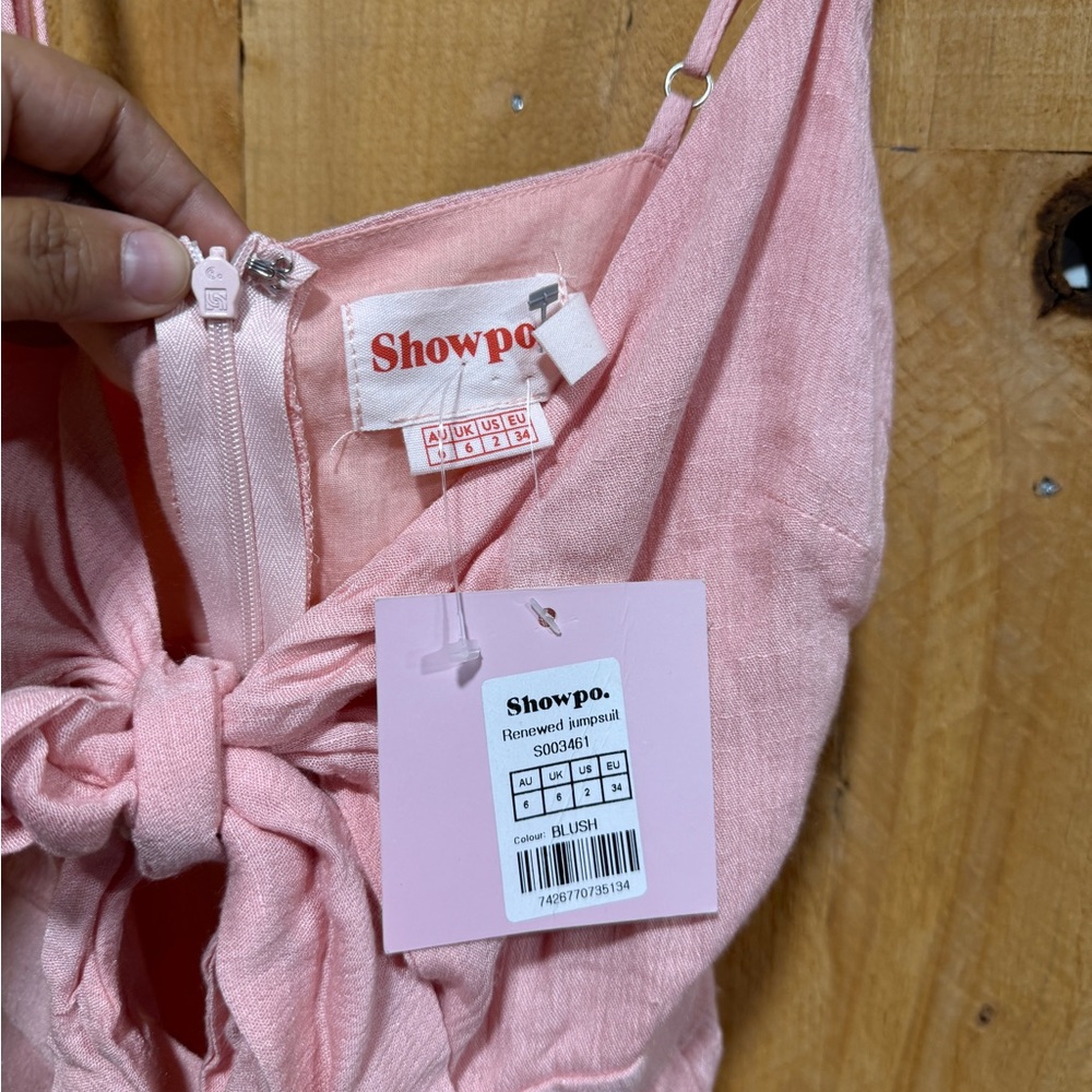 Renewed Jumpsuit in Blush - Picture 4 of 7